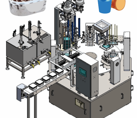 Rotary Tub Filling Machine