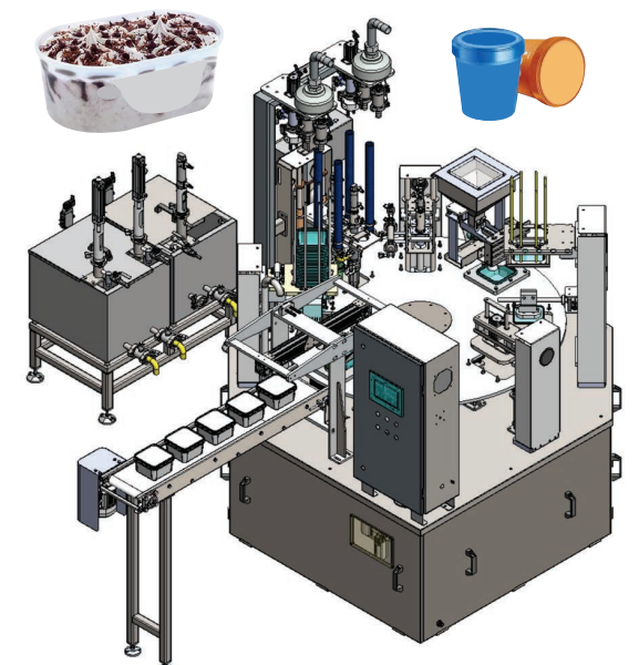 Rotary Tub Filling Machine Rotary Tub Filling Machine