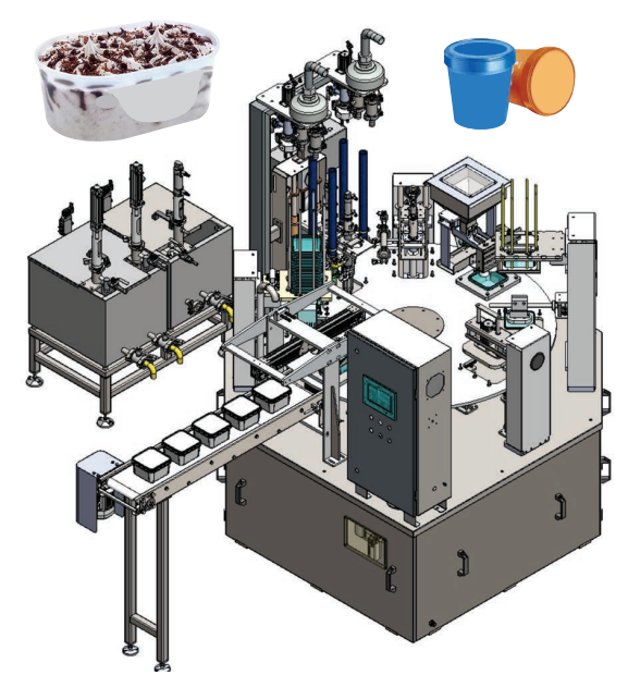 Rotary Tub Filling Machine