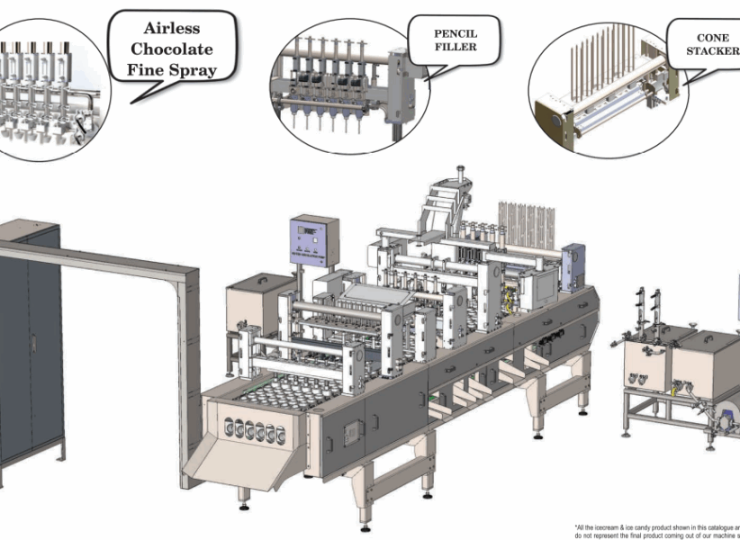 Linear Cone Filling Machine Linear Cone Filling Machine