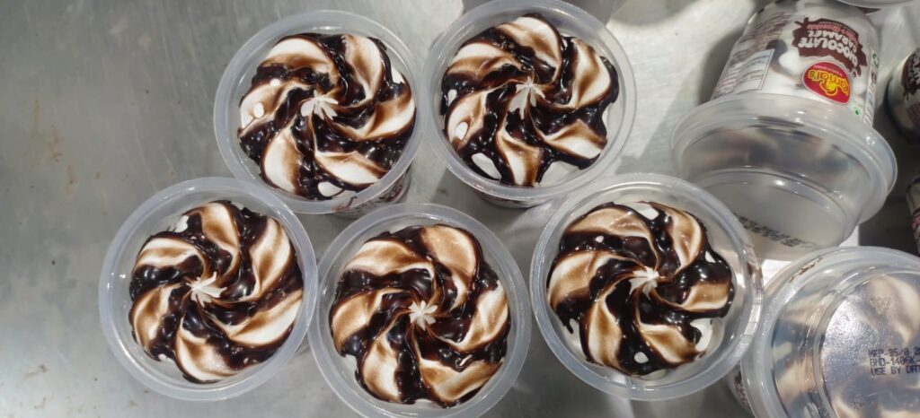 automatic ice cream manufacturing machine